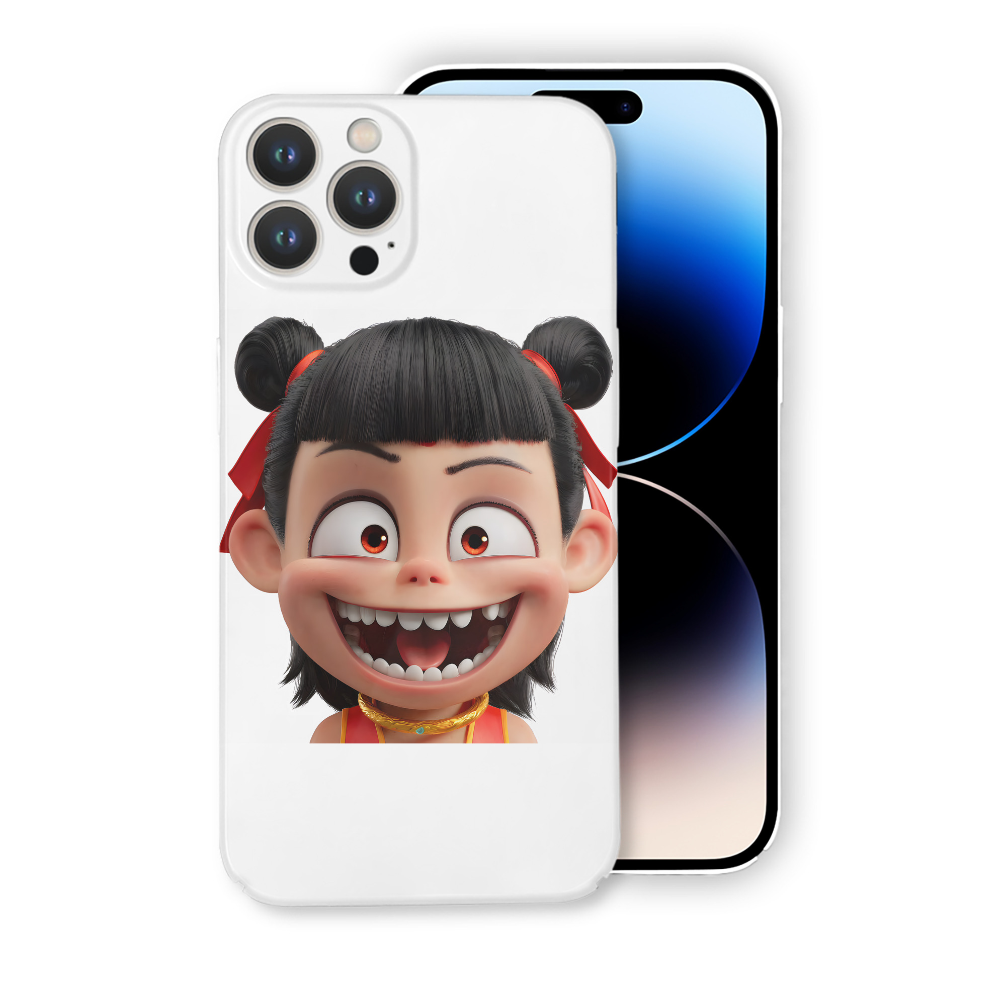 （画像用） Ne Zha 2 ナタ 魔童の大暴れ 【iPhone 14シリーズ対応】ハードケース